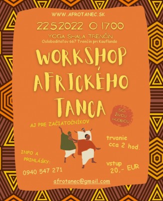 Workshop Afrického Tanca