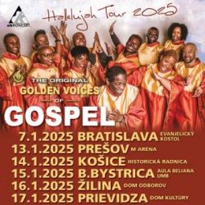 The GOLDEN VOICES OF GOSPEL /USA/, HALLELUJAH TOUR 2025