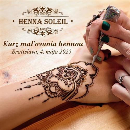 HENNA SOLEIL - Kurz maľovania hennou