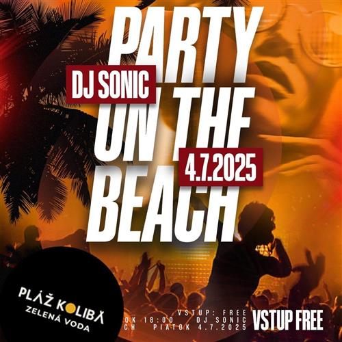 Party on the Beach - DJ Sonic