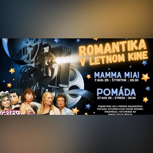 Romantika v letnom kine KC Cooltajner