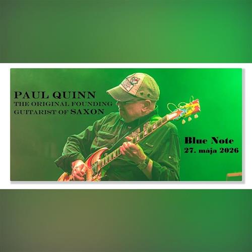 Paul Quinn - the original founding guitarist of SAXON
