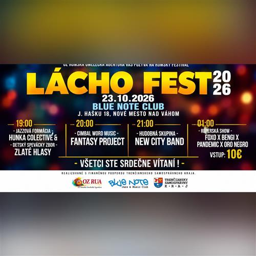 LÁČHO Fest 2026 - rómsky festival